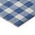 5' X 8' Navy Blue And Gray Plaid Washable Indoor Outdoor Area Rug