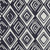 3' X 5' Black And Ivory Geometric Washable Indoor Outdoor Area Rug Transitional Style - Black, Ivory Color