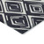 3' X 5' Black And Ivory Geometric Washable Indoor Outdoor Area Rug Transitional Style - Black, Ivory Color