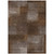 3' X 5' Brown And Ivory Abstract Washable Indoor Outdoor Area Rug