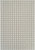 5' X 7' Cream and Beige Geometric Distressed Indoor Outdoor Area Rug - Cream, Beige