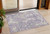 3' X 5' Lavender And Ivory Abstract Washable Indoor Outdoor Area Rug Transitional Style - Lavender, Ivory Color