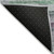 5' X 8' Artichoke Green Charcoal And Purple Striped Washable Indoor Outdoor Area Rug