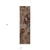 2' X 8' Brown Terracotta and Gray Abstract Washable Indoor Outdoor Runner Rug - Brown, Gray