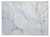2' X 3' Ivory Blue and Gray Abstract Washable Non Skid Indoor Outdoor Area Rug - Ivory, Blue, Gray