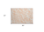 2' X 3' Peach and Ivory Abstract Washable Non Skid Indoor Outdoor Area Rug