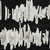 3' X 5' Black Ivory And Gray Striped Washable Indoor Outdoor Area Rug - Black, Ivory, Gray