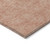 3' X 5' Copper And Ivory Geometric Washable Indoor Outdoor Area Rug Transitional Style - Copper, Ivory Color
