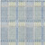 5' X 8' Denim Blue Green And Ivory Plaid Washable Indoor Outdoor Area Rug