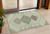 3' X 5' Green Gray And Taupe Geometric Washable Indoor Outdoor Area Rug