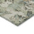 3' X 5' Beige Brown And Green Floral Washable Indoor Outdoor Area Rug