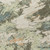 3' X 5' Beige Brown And Green Floral Washable Indoor Outdoor Area Rug
