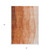 3' X 5' Orange And Copper Ombre Washable Indoor Outdoor Area Rug