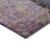 3' X 5' Blush Pink And Purple Abstract Washable Indoor Outdoor Area Rug