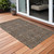 3' X 5' Chocolate Tribal Washable Indoor Outdoor Area Rug