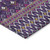 3' X 5' Purple Pink And Yellow Tribal Washable Indoor Outdoor Area Rug