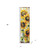 36" Yellow Brown And Green Solid Wood Sunflowers Porch Sign