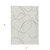 5' X 8' Ivory And Beige Abstract Washable Indoor Outdoor Area Rug Transitional Style - Ivory, Beige Color