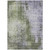 5' X 8' Olive Green And Purple Abstract Washable Indoor Outdoor Area Rug