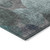 5' X 8' Gray Blue and Purple Abstract Washable Non Skid Indoor Outdoor Area Rug