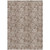 3' X 5' Brown And Taupe Floral Washable Indoor Outdoor Area Rug - Brown, Taupe