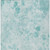 5' X 8' Aqua Teal Blue And Ivory Floral Washable Indoor Outdoor Area Rug
