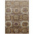 5' X 8' Rust And Beige Medallion Washable Indoor Outdoor Area Rug - Rust, Beige