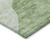 5' X 8' Olive Green And Fern Green Abstract Washable Indoor Outdoor Area Rug