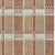 5' X 8' Copper Gold And Gray Plaid Washable Indoor Outdoor Area Rug