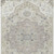 3' X 5' Ivory Beige And Gray Oriental Washable Indoor Outdoor Area Rug