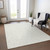 3' X 5' Ivory And Light Gray Geometric Washable Indoor Outdoor Area Rug