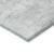 3' X 5' Silver Gray And Ivory Abstract Washable Indoor Outdoor Area Rug Transitional Style - Silver, Gray, Ivory Color