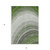 5' X 8' Green And Artichoke Green Abstract Washable Indoor Outdoor Area Rug