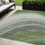 5' X 8' Green And Artichoke Green Abstract Washable Indoor Outdoor Area Rug