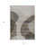 5' X 8' Taupe Beige And Chocolate Abstract Washable Indoor Outdoor Area Rug - Taupe, Beige, Chocolate