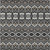 5' X 8' Charcoal Brown And Ivory Moroccan Washable Indoor Outdoor Area Rug