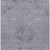 5' X 8' Blue And Gray Floral Washable Indoor Outdoor Area Rug