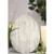12" Farmhouse White Wwash Wooden Large Egg - 4512822810706