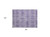 2' X 3' Purple Geometric Washable Non Skid Indoor Outdoor Area Rug - 608219082314