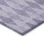 2' X 3' Purple Geometric Washable Non Skid Indoor Outdoor Area Rug - Purple