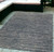 6' X 9' Gray and Blue Striped Stain Resistant Indoor Outdoor Area Rug