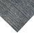 6' X 9' Gray and Blue Striped Stain Resistant Indoor Outdoor Area Rug