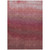 5' X 8' Red And Blush Ombre Washable Indoor Outdoor Area Rug