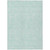 3' X 5' Aqua And Ivory Geometric Washable Indoor Outdoor Area Rug - 608219021412