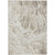 5' X 8' Taupe And Ivory Abstract Washable Indoor Outdoor Area Rug - Taupe, Ivory