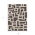 5' X 8' Brown And Beige Abstract Washable Indoor Outdoor Area Rug Transitional Style - Brown, Beige Color