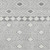 5' X 8' Gray And Ivory Geometric Washable Indoor Outdoor Area Rug Transitional Style - Gray, Ivory Color