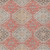 3' X 5' Salmon And Beige Floral Washable Indoor Outdoor Area Rug