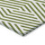 3' X 5' Lime Green and White Geometric Washable Non Skid Indoor Outdoor Area Rug - Lime Green, White
