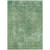 5' X 8' Sage And Mint Green Abstract Washable Indoor Outdoor Area Rug